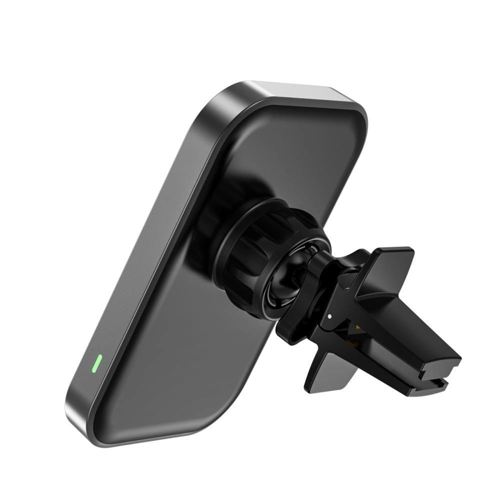 Tech-Protect CW19 MagSafe magnetisk bilholder med 15W induktiv oplader til luftventil - sort
