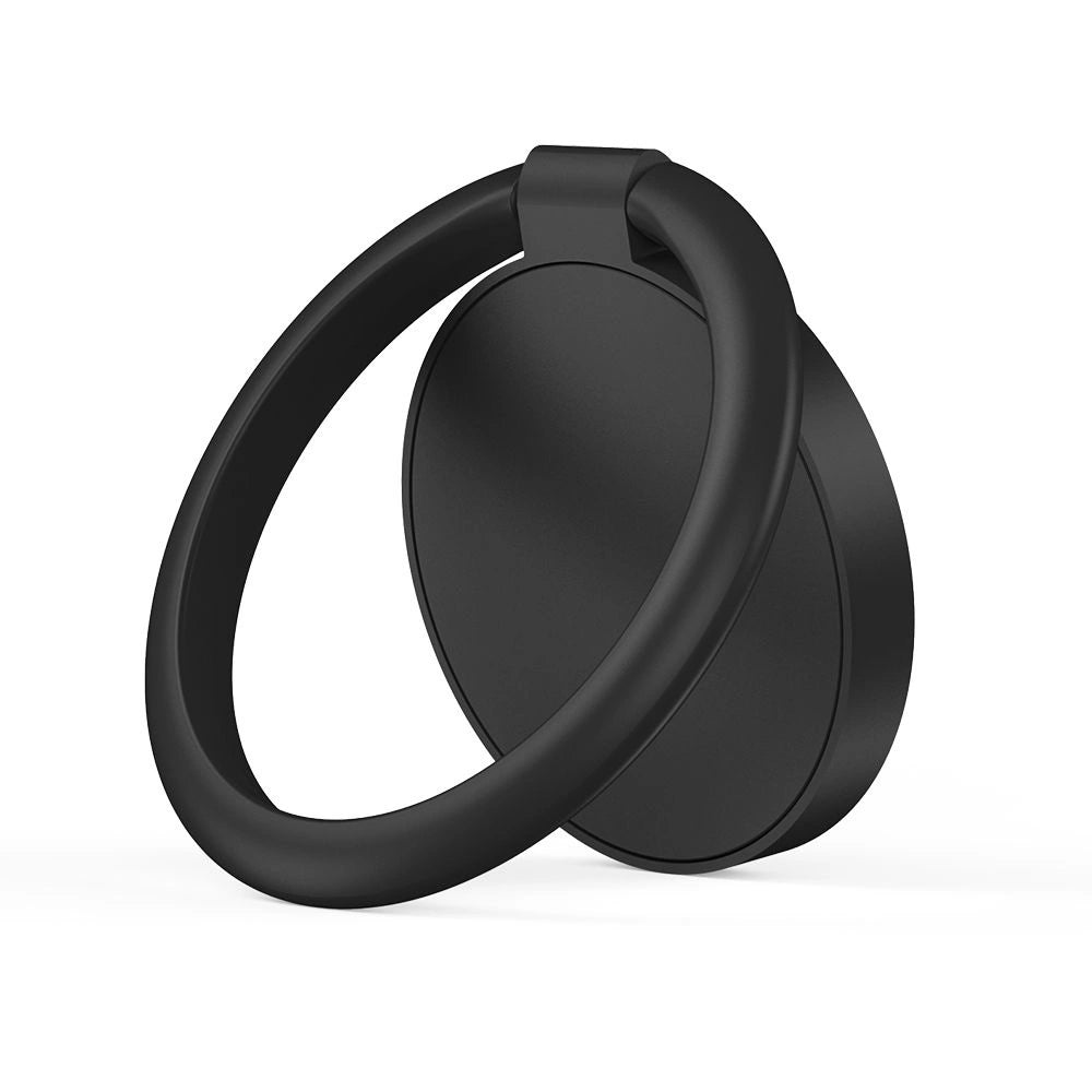 Tech-Protect magnetisk telefonringholder / ring med standfunktion - sort