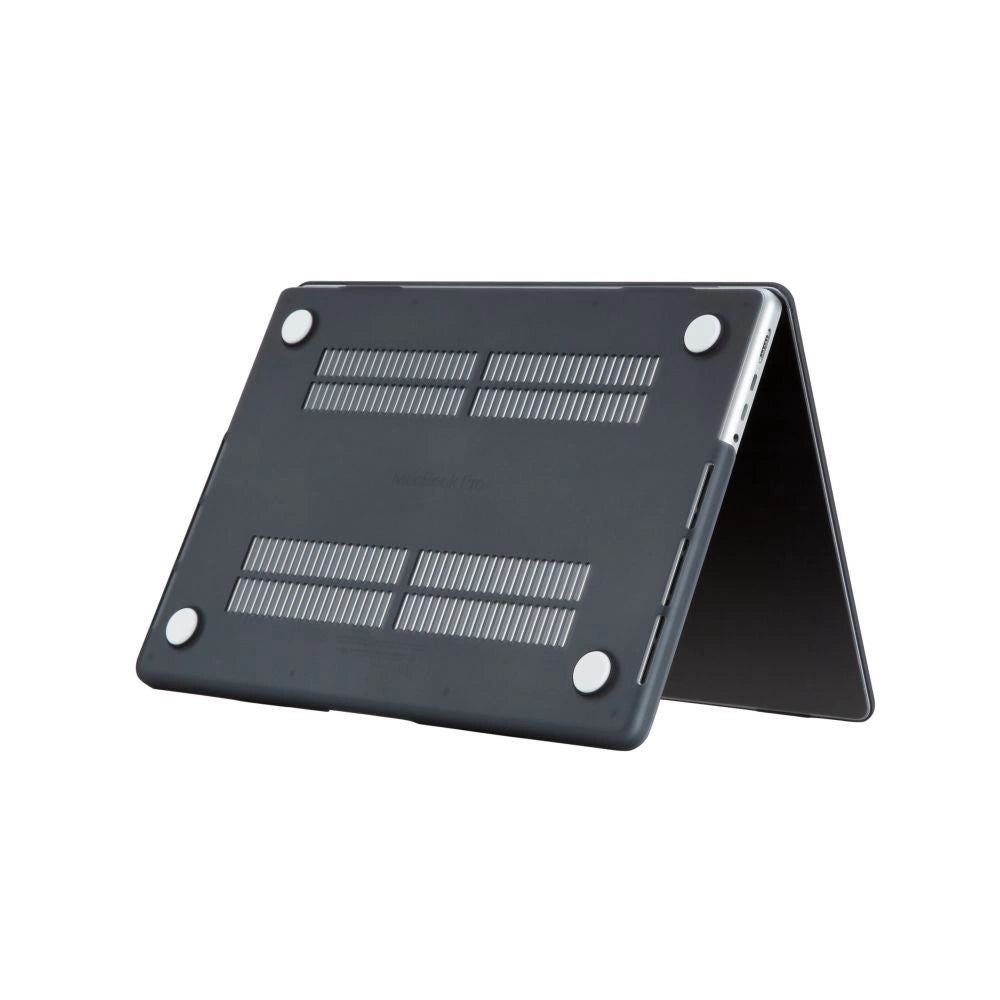 Tech-Protect SmartShell-kasse til MacBook Pro 14" M1 / M2 / M3 2021-2024 - matt sort