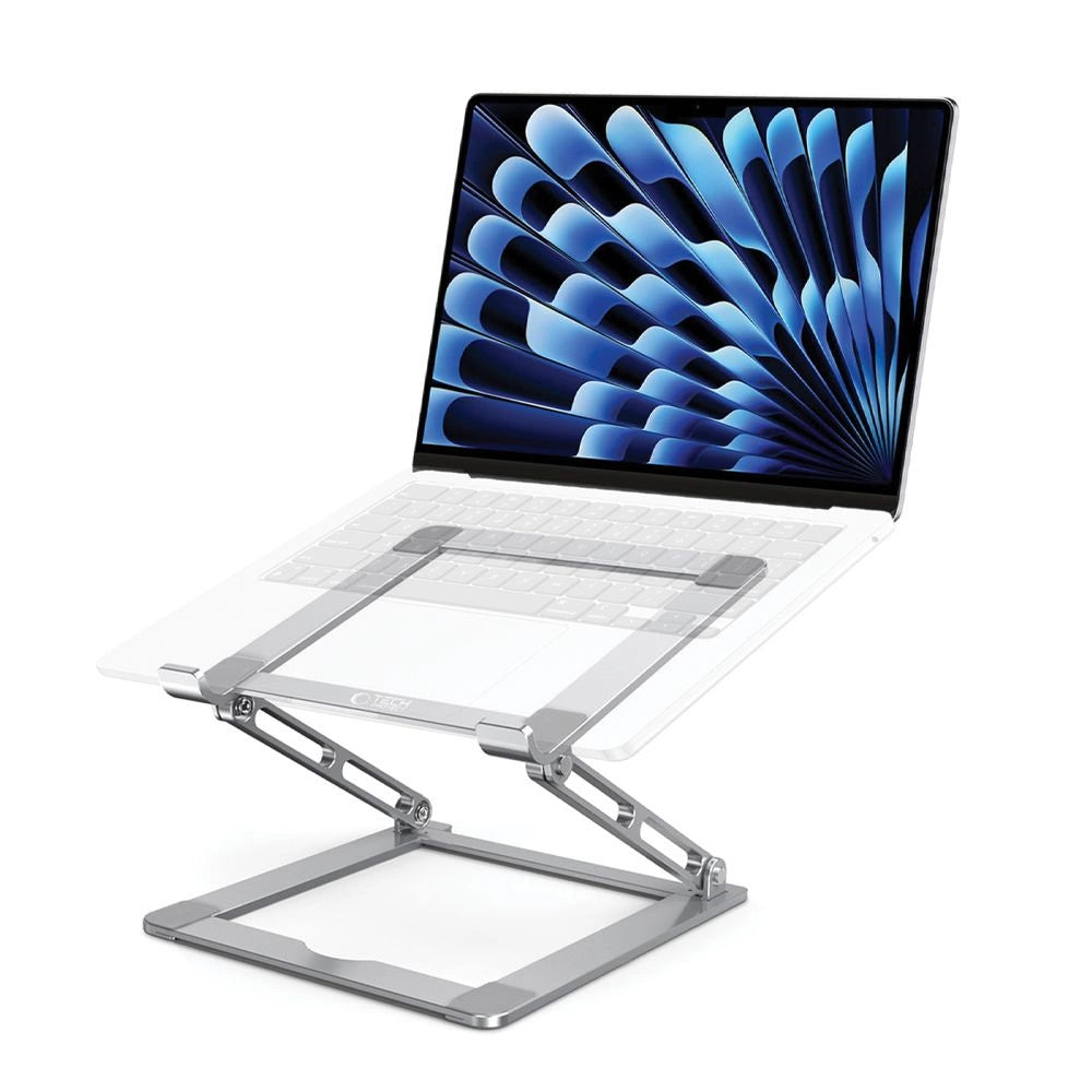 Tech-Protect ULS400 universel foldable stand til bærbare computere op til 17" - grå
