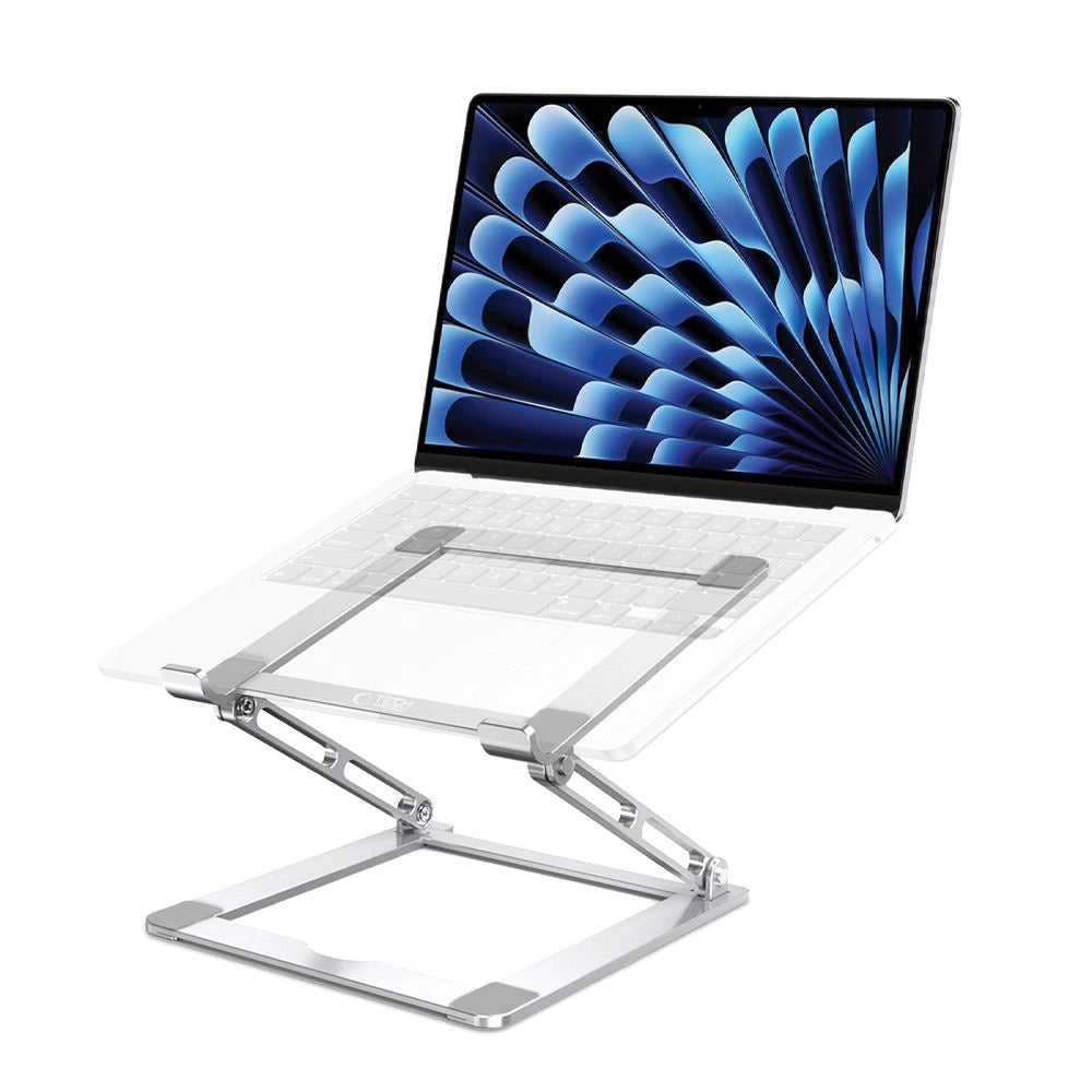 Tech-Protect ULS400 universel foldable stand til bærbare computere op til 17" - sølv