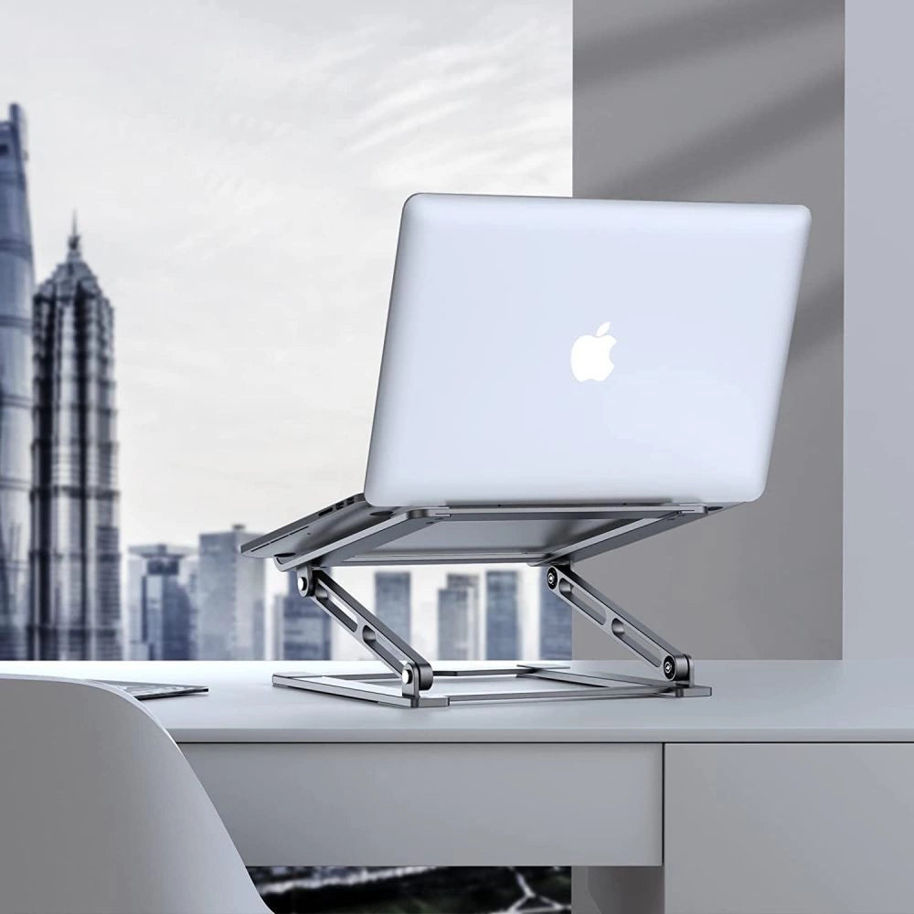 Tech-Protect ULS400 universel foldable stand til bærbare computere op til 17" - sølv