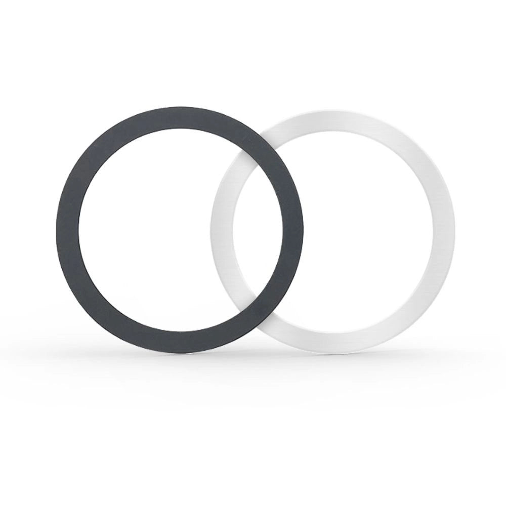 Tech-Protect MagMat MagSafe magnetisk ring universel - sort / sølv (2 st.)