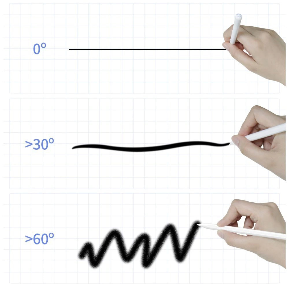 Tech- Protect Digital Magnetic Stylus Pen 2 Magnetisk til iPad Tablet - hvid