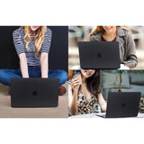 Tech-Protect SmartShell-hylster til MacBook Pro 13 2016-2022 - matt sort