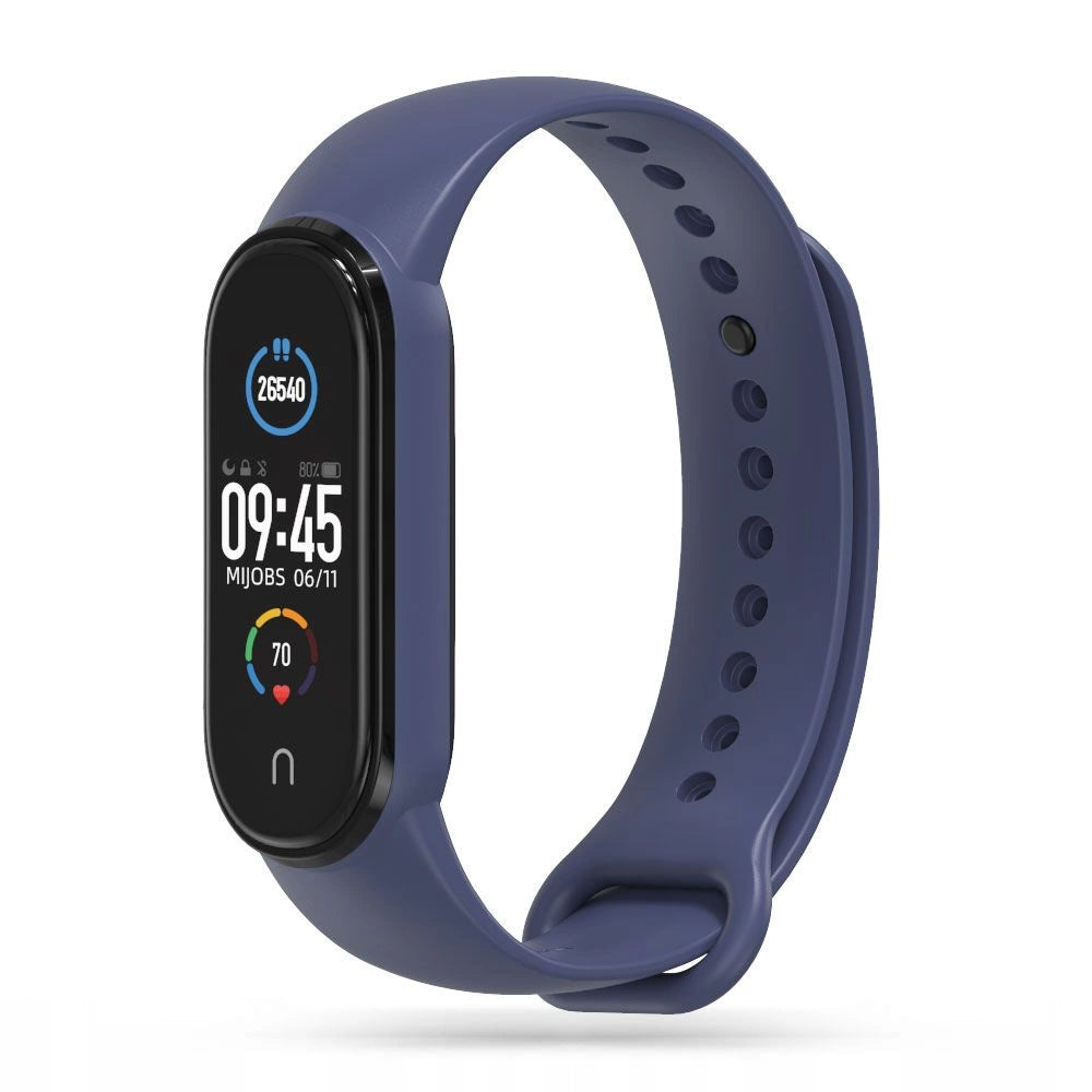 Tech-Protect IconBand Strap til Xiaomi Mi Smart Band 5 / 6 / 7 / NFC - Navy Blue