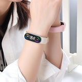Tech-Protect IconBand Strap til Xiaomi Mi Smart Band 5 / 6 / 7 / NFC - Navy Blue