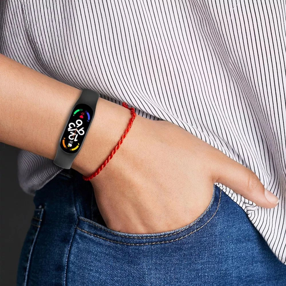 Tech-Protect IconBand Strap til Xiaomi Mi Smart Band 5 / 6 / 7 / NFC - Pink