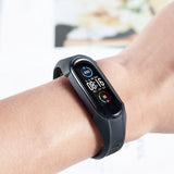 Tech-Protect Armor Strap til Xiaomi Mi Smart Band 5 / 6 / 7 / NFC - sort