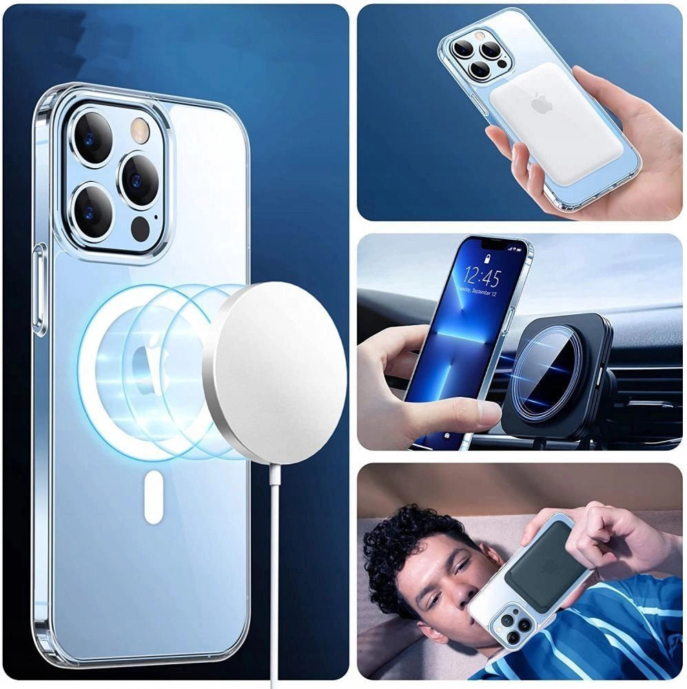 Tech-Protect FlexAir Hybrid MagSafe Case til iPhone 14 Pro Max - klar