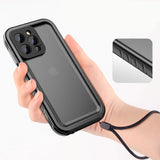 Tech-Protect ShellBox Case Waterproof IP68 til iPhone 13 - sort