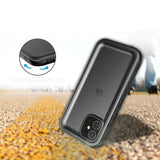 Tech-Protect ShellBox Case Waterproof IP68 til iPhone 13 - sort