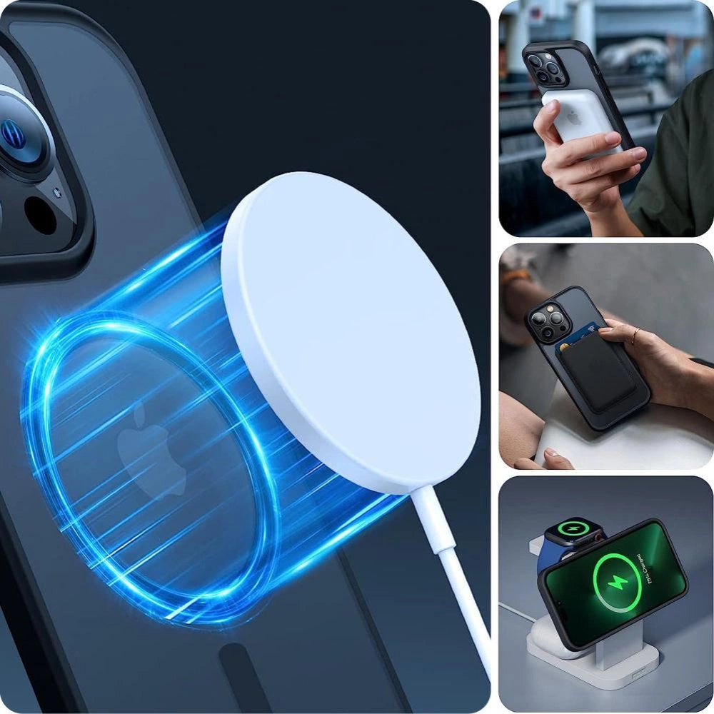 Tech-Protect FlexAir Hybrid MagSafe Case til iPhone 12 Pro Max - klar