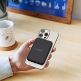 Tech-Protect LifeMag PB10 Powerbank med MagSafe 5000mAh 15W USB-C-port - sort + USB-C-kabel