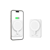 Tech-Protect LifeMag PB10 Powerbank med MagSafe 5000mAh 15W USB-C-port - hvid + USB-C-kabel