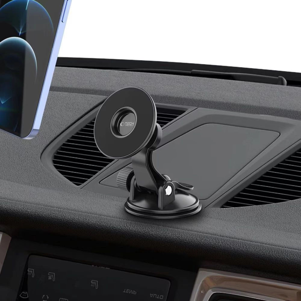 Tech-Protect N50 MagSafe bil magnetisk telefonholder til cockpit/luftventil - sort