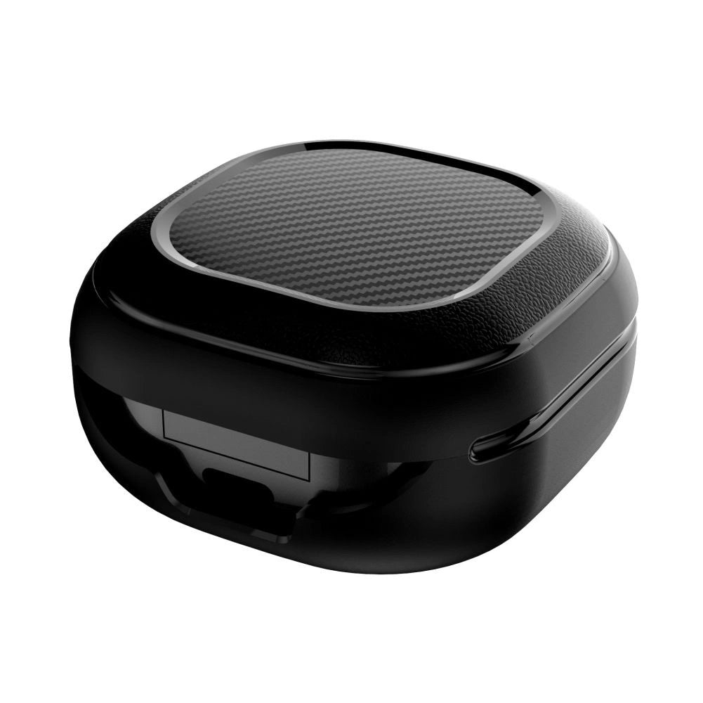 Tech-Protect Rough Carbon Case til Samsung Galaxy Buds FE / 2 Pro / 2 / Live / Pro - sort