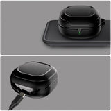 Tech-Protect Rough Carbon Case til Samsung Galaxy Buds FE / 2 Pro / 2 / Live / Pro - sort