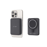 Tech-Protect LifeMag PB11 Powerbank med MagSafe 10000mAh 15W USB-C-port - sort + USB-C-kabel