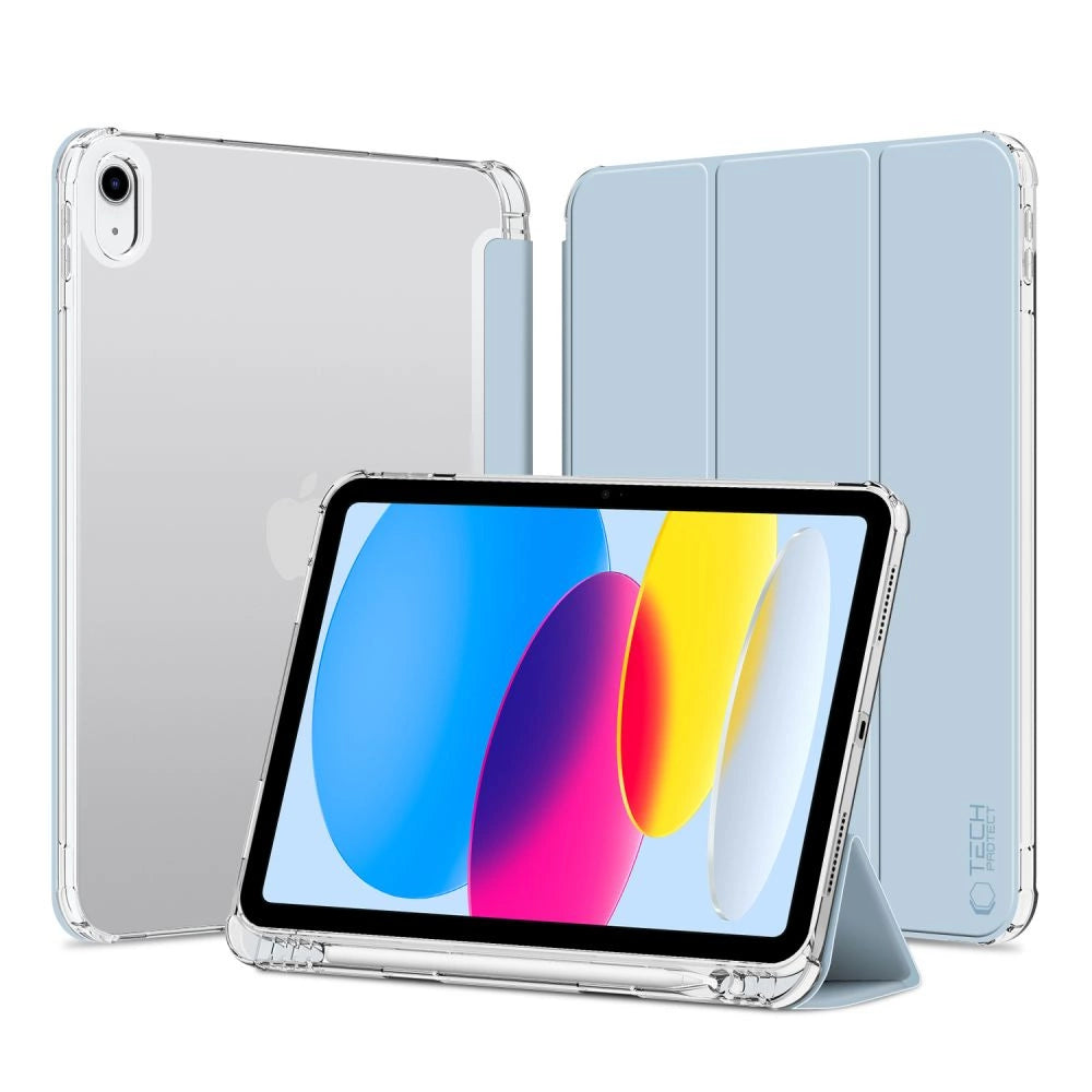 Tech-Protect SC Pen Hybrid-foder til iPad 10.9" 2022 - lysblå