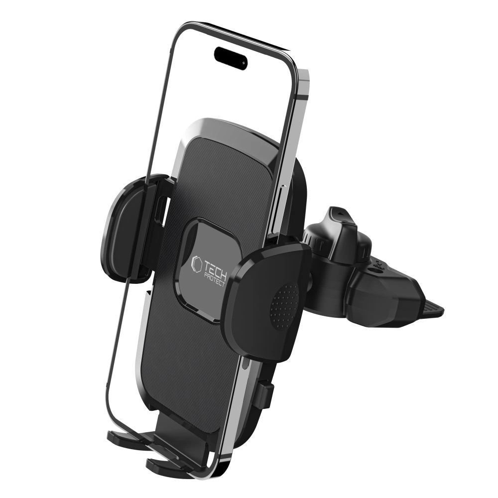 Tech-Protect V3 Biltelefonholder til CD-drev - sort