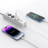 Tech-Protect C20W oplader mini USB-C PD 20W / USB-A QC 3.0 - sort