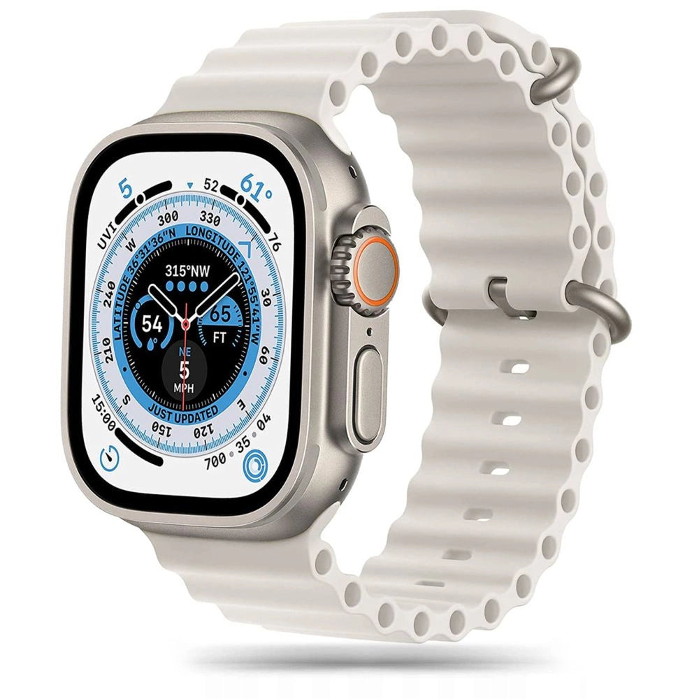 Tech-Protect IconBand Pro Strap til Apple Watch 4 / 5 / 6 / 7 / 8 / 9 / SE / Ultra 1 / 2 (42/44/45/49 mm) - Beige