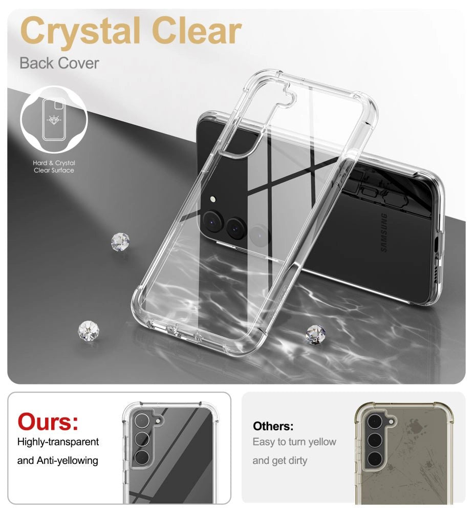 Tech-Protect Kevlar Case til Samsung Galaxy S23+ - Gennemsigtig