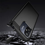 Tech-Protect TPUCarbon-hylster til Xiaomi Redmi 12C - sort