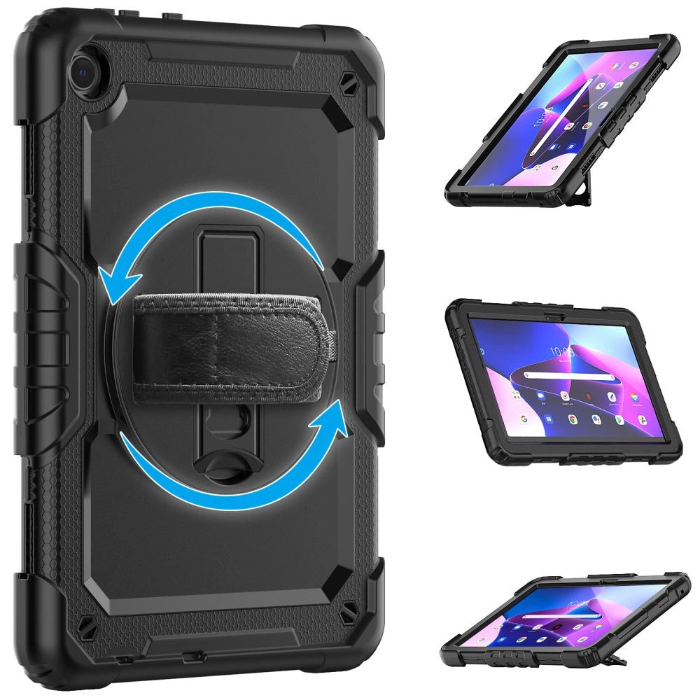 Tech-Protect Solid360 Case til Lenovo Tab M10 (3rd Gen.) 10.1" TB-328 - sort