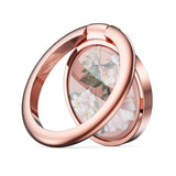 Tech-Protect magnetisk telefonringholder / ring med standfunktion - Pink blomster