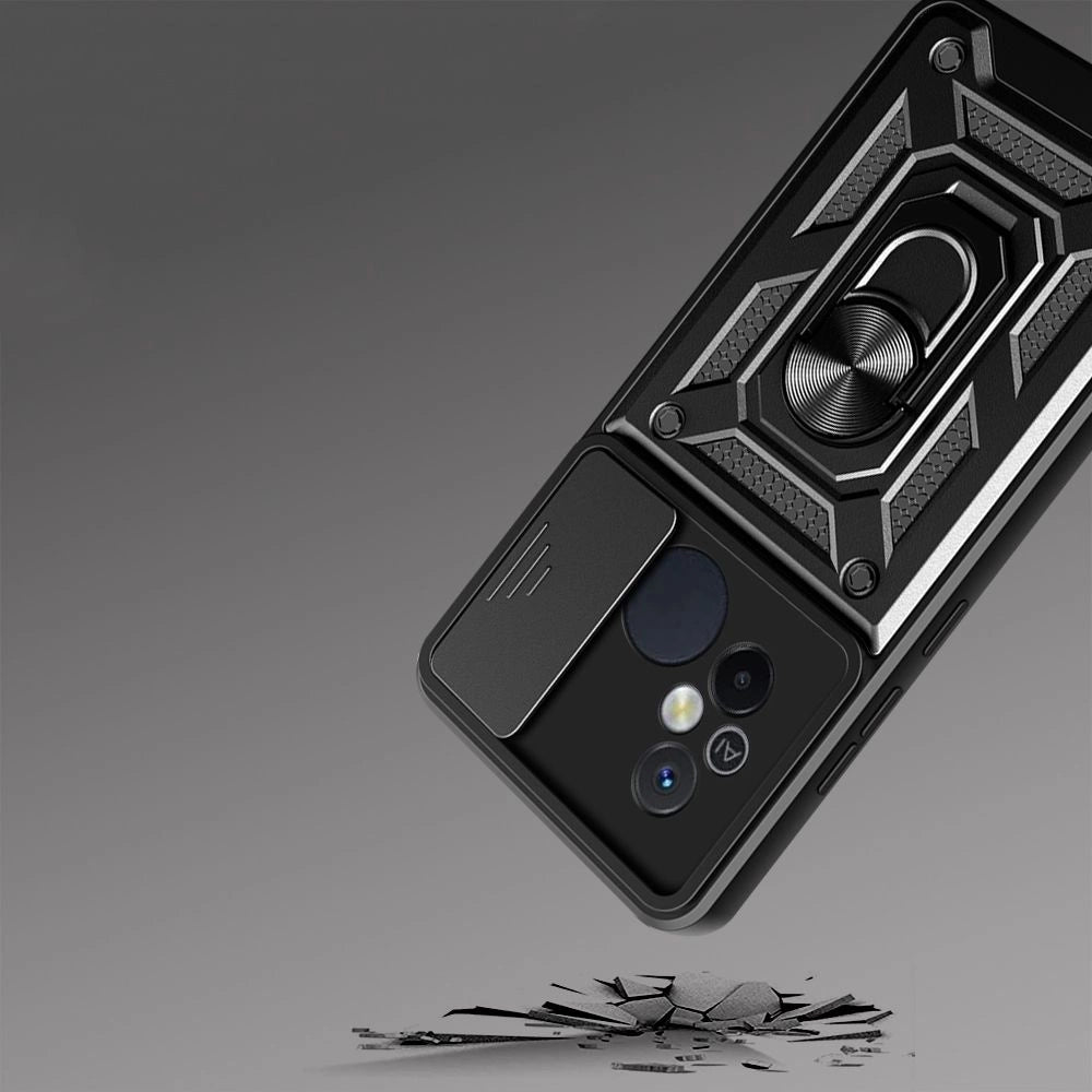 Tech-Protect CamShield Pro Case til Xiaomi Redmi 12C - sort