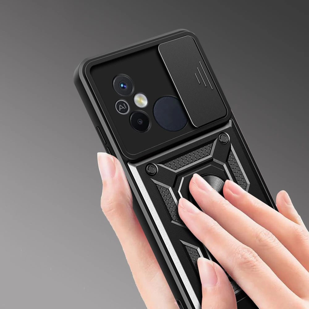 Tech-Protect CamShield Pro Case til Xiaomi Redmi 12C - sort