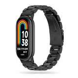 Tech-Protect rustfrit armbånd til Xiaomi Smart Band 8 / 8 NFC - sort