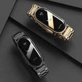 Tech-Protect rustfrit armbånd til Xiaomi Smart Band 8 / 8 NFC - sort