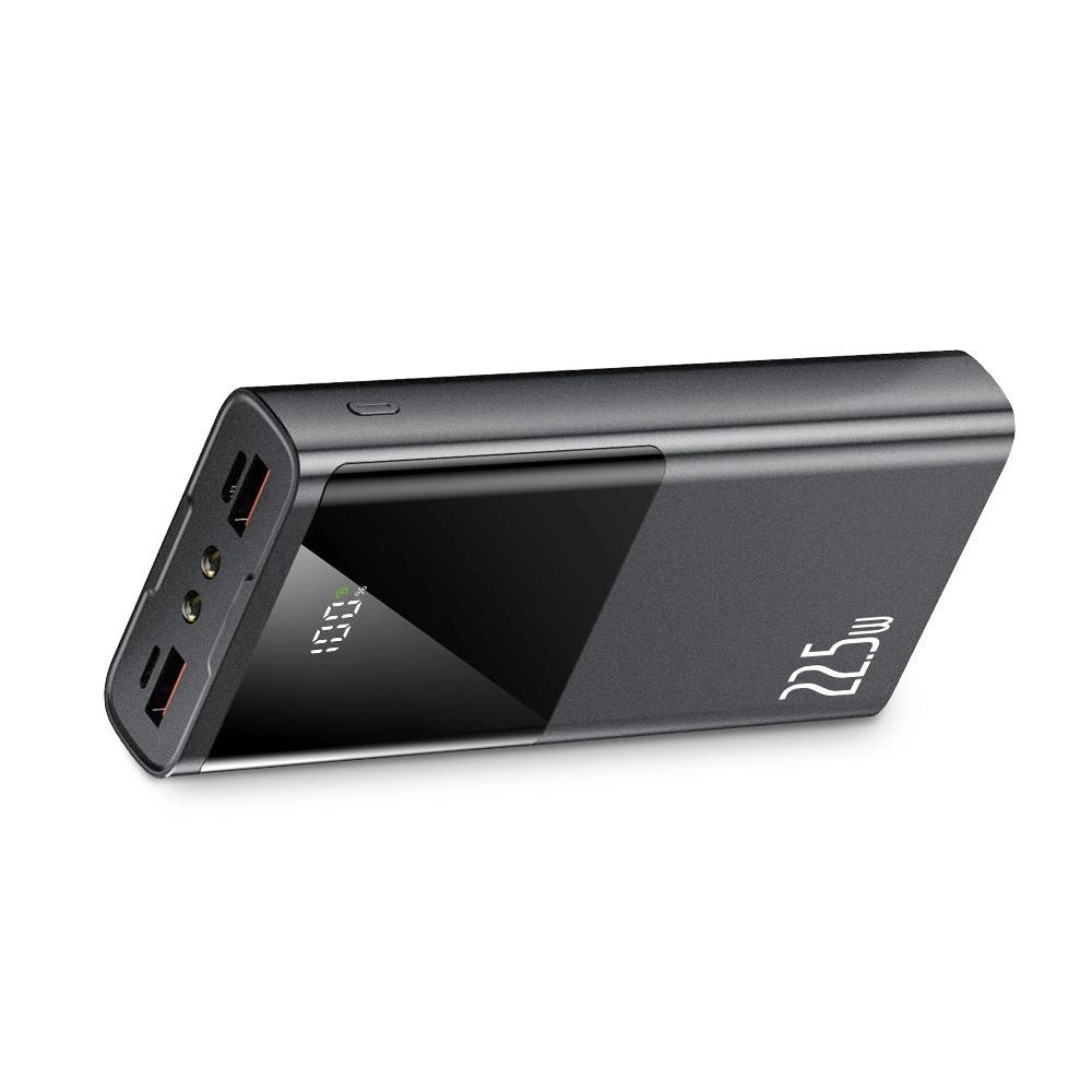 Powerbank Tech-Protect PB13 20000mAh 22.5W 2x USB-A / USB-C / Lightning med USB-C / USB-A kabel - grå