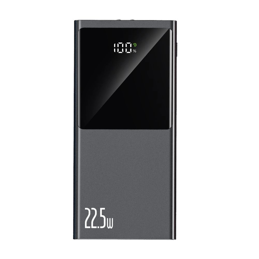 Powerbank Tech-Protect PB13 20000mAh 22.5W 2x USB-A / USB-C / Lightning med USB-C / USB-A kabel - grå