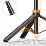 Tech-Protect L03S Bluetooth selfie stick med fjernbetjening, stativ op til 148cm og hoved 180 - sort