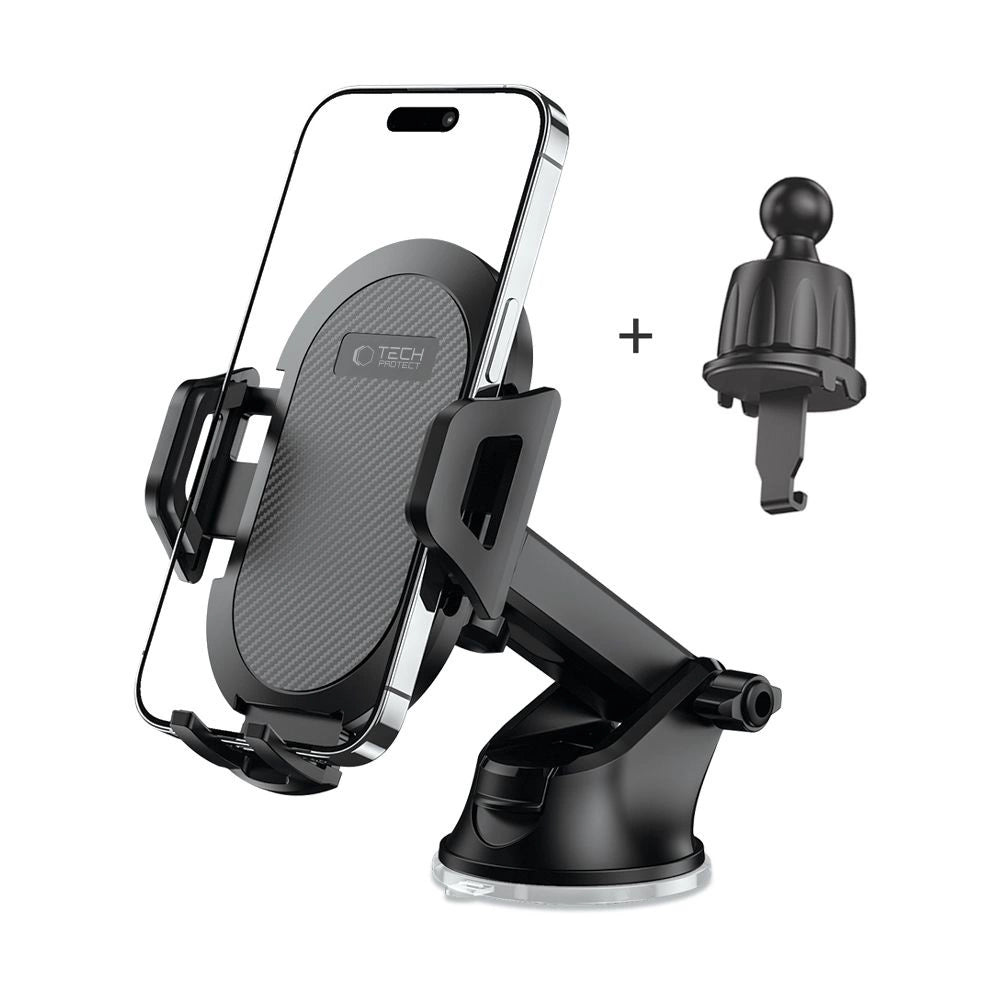 Tech-Protect V5-biltelefonholder til cockpit/luftventil - sort