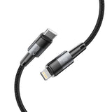 Tech-Protect UltraBoost Lightning / USB-C PD 20W 3A 2m kabel - grå