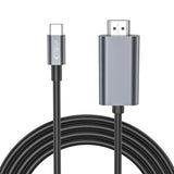 Tech-Protect UltraBoost USB-C / HDMI 4K 60Hz kabel 2m - sort
