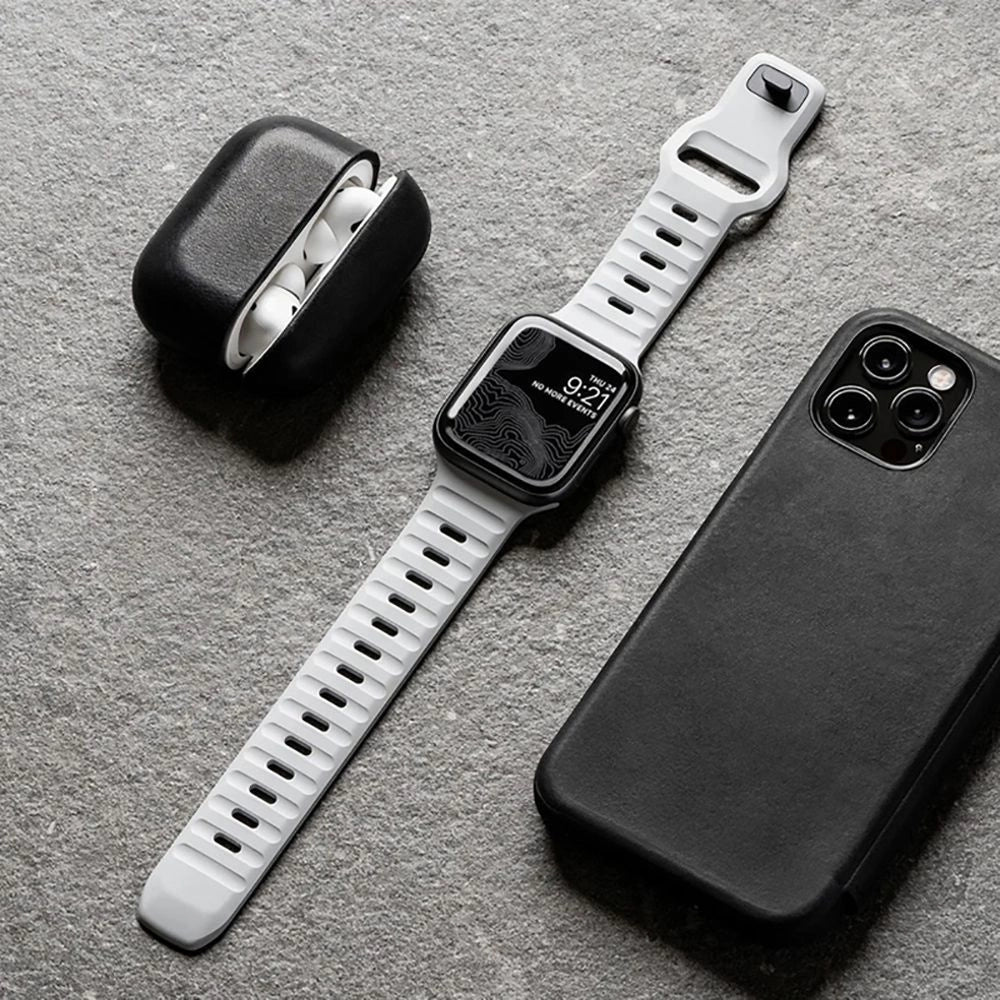 Tech-Protect IconBand Line Strap til Apple Watch 4 / 5 / 6 / 7 / 8 / 9 / SE / Ultra 1 / 2 (42/44/45/49 mm) - Orange