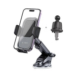 Tech-Protect V6-biltelefonholder til cockpit/luftventil - sort