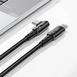 Tech-Protect UltraBoost L USB-C / USB-C 60W 6A Kabel 2m - Grå