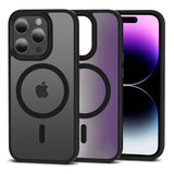 Tech-Protect MagMat MagSafe Case til iPhone 15 Pro Max - Matte Black