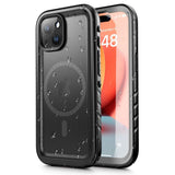 Tech-Protect ShellBox Case Waterproof IP68 med MagSafe til iPhone 15 - sort