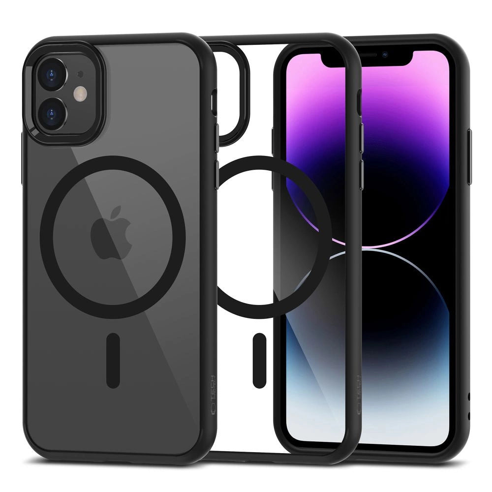 Tech-Protect MagMat MagSafe iPhone 11 Case - klar sort