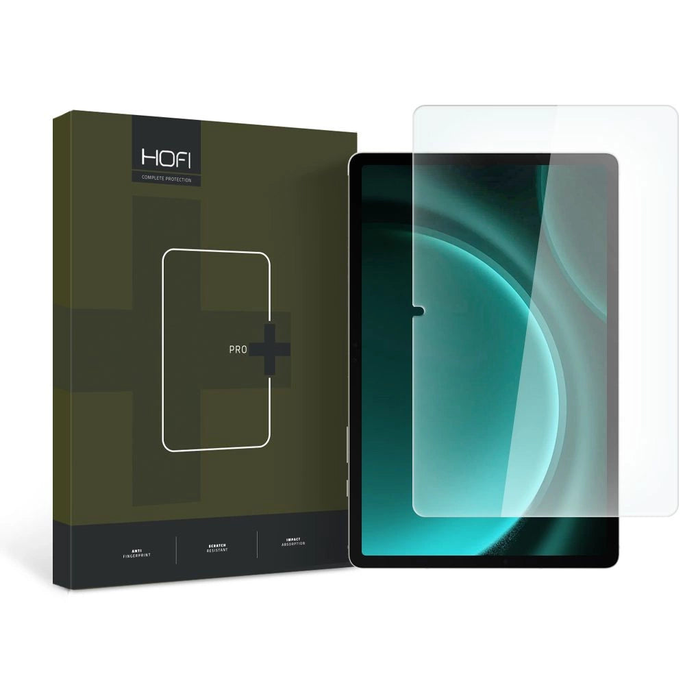 Tech-Protect Hofi Glass Pro+ tempereret glas til Samsung Galaxy Tab S9 FE+ 12.4" X610 / X616B - med sort ramme