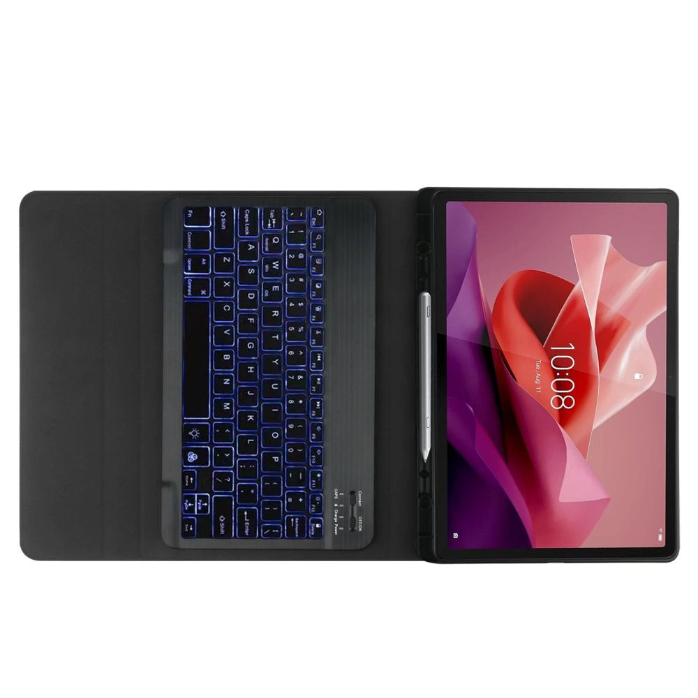 Tech-Protect SC Pen + Keyboard Case med tastatur til Lenovo Tab P12 12.7" TB-370 - sort