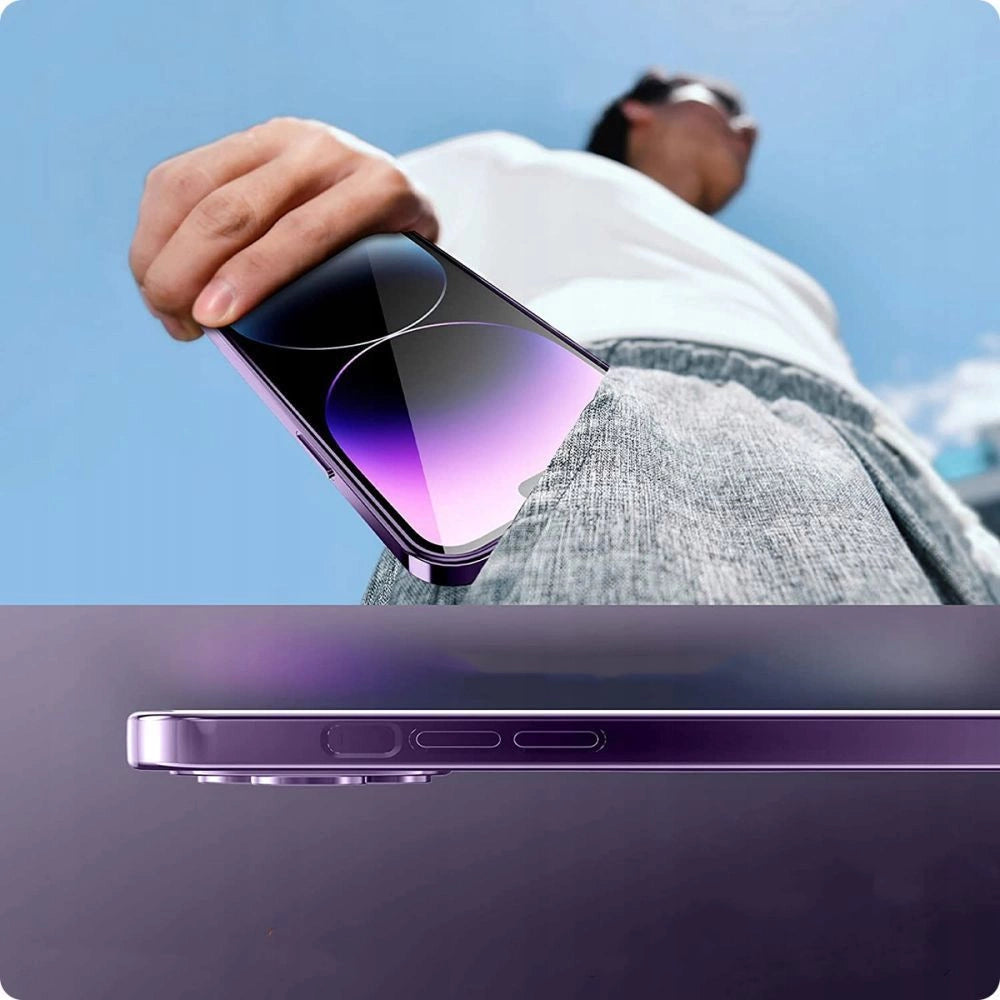 Tech-Protect MagShine Line MagSafe fodtøj til iPhone 15 - blå